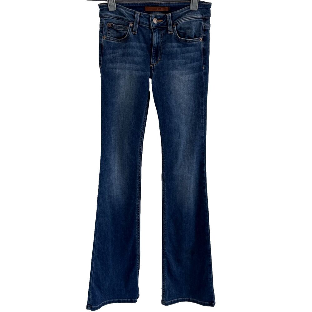 Joes Jeans Womens Sz 26x33 Icon Flare Blue Mid Rise Flawless Boho Y2K 90s Vibes